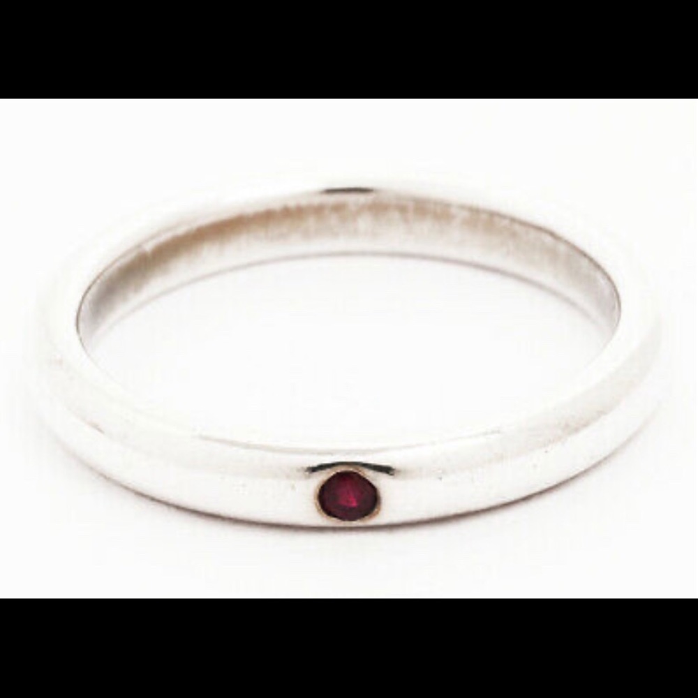 Elsa Peretti Ruby Stacking Ring